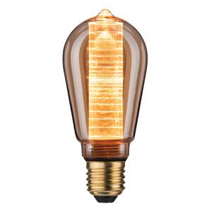 LED-lamp Denlou (set van 2) transparant glas/metaal - 2 lichtbronnen