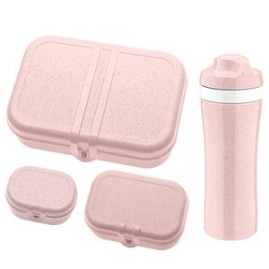 Lunchbox Pascal (4 éléments) Matière plastique - Rose