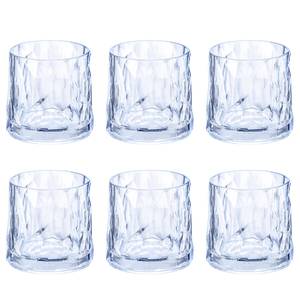 Verres Club No. 2 (lot de 6) Matière plastique - 0,25 L - Aqua