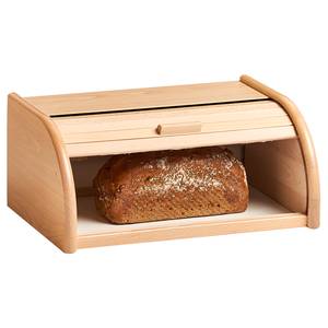 Huche à pain Burgeo Hêtre - Naturel - 40 cm x 28 cm x 18 cm - Largeur : 40 cm