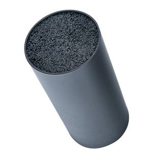 Bloc et couteaux Ulka (6 éléments) Polypropylène - Noir - Ø 11 cm x 22 cm