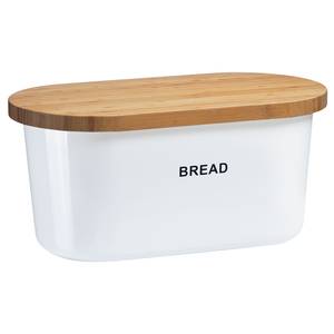 Brotkasten Algood Kunstharz - weiß - 39 x 23 x 18,5 - Weiß