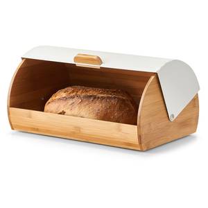 Brotkasten Bayard Bambus - weiß - 39 x 27 x 19 - Weiß