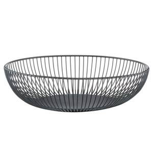 Obstkorb Batala Metall - schwarz - Ø 28 x 8 - Durchmesser: 28 cm