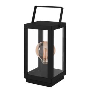 Tafellamp Bradford I transparant glas/staal - 1 lichtbron
