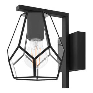 Wandlamp Mardyke transparant glas/staal - 1 lichtbron