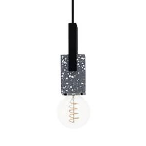 Hanglamp Lobatia I mozaïek/staal - 1 lichtbron