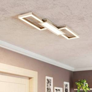LED-plafondlamp Monirote polyetheen/aluminium - 1 lichtbron