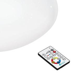 LED-plafondlamp Sileras II polycarbonaat/staal - 3 lichtbronnen