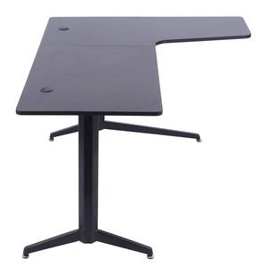 Gaming tafel Elso carbon look/zwart/rood