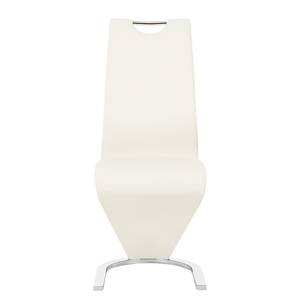 Chaise cantilever Amanda II Blanc - Lot de 4