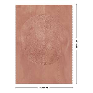 Behang Moon vlies - roze