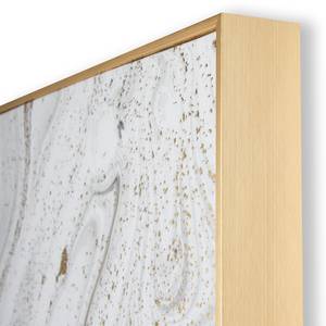 Bild Marble Luxe Leinwand / MDF - Gold