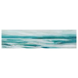 Bild Abstract Shores Leinwand / MDF - Blau