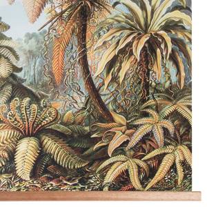 Poster Jungle Textil - Mehrfarbig