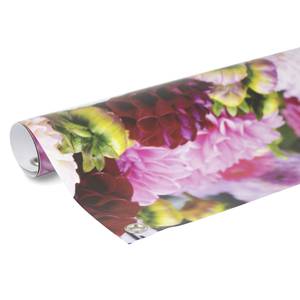 Affiche Dahlias Polyester PVC - Multicolore
