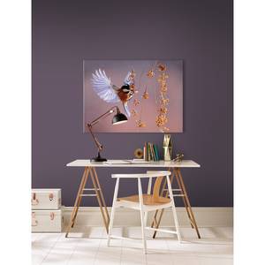 Canvas Bird Tela / MDF - Multicolore