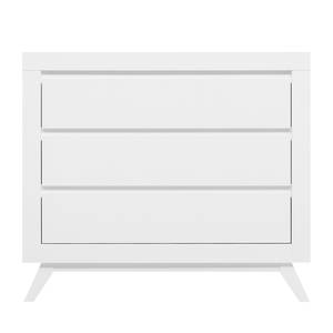 Cassettiera Anne Bianco - Materiale a base lignea - 105 x 92 x 55 cm