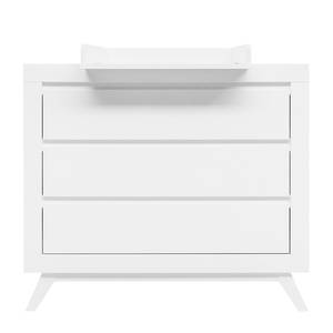 Commode Anne Blanc - Bois manufacturé - 105 x 92 x 55 cm