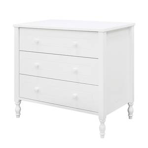 commode Belle Blanc - Bois manufacturé - 107 x 92 x 57 cm