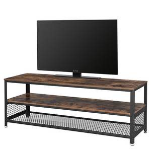 Tv-rek Morristown bruin/zwart - Breedte: 140 cm