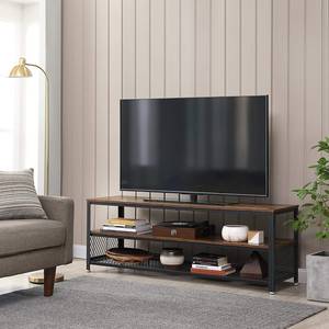 Mobile TV Morristown Marrone / Nero - Larghezza: 140 cm