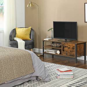 Tv-meubel Brillac bruin/zwart