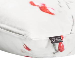 Housse de coussin Blanca Coton - Rouge