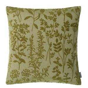 Federa per cuscino Brina Tessuto misto - Verde - 50 x 50 cm