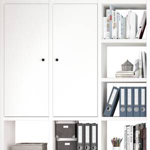 Armoire de bureau Emporio Blanc laqué