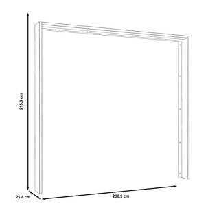 Cadre d’armoire Dawson Largeur : 231 cm