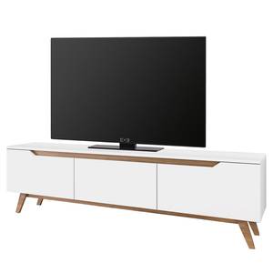 Tv-meubel Potsdam wit/eikenhouten look - Wit