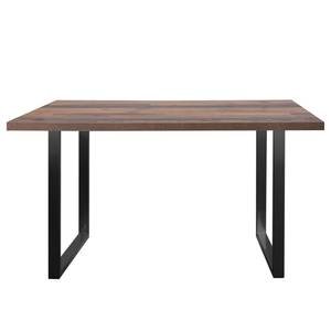 Eettafel Alton Afvalhout look	 - Breedte: 160 cm - Zwart