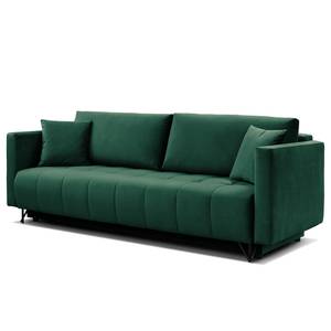 Divano letto Bristol Velluto - Velluto Ravi: verde antico