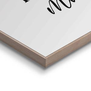 Tableaux déco Trendy magic (3 éléments) Impression dans cadre en bois - Marron