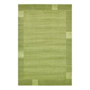 Tappeto a pelo corto Good Times I Polipropilene / Cotone - Verde - 185 x 275 cm