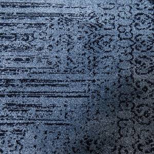 Tapis Good Times II Polypropylène / Coton - Bleu - 155 x 245 cm