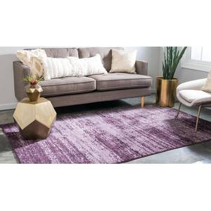 Tapis Good Times IV Polypropylène / Coton - Mauve - 65 x 90 cm