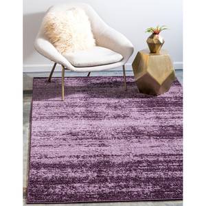 Tapis Good Times IV Polypropylène / Coton - Mauve - 65 x 90 cm