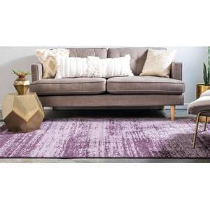 Tapis Good Times IV Polypropylène / Coton - Mauve - 65 x 90 cm