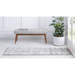 Tapis de couloir Titan Trellis II Polypropylène / Envers : - Gris foncé