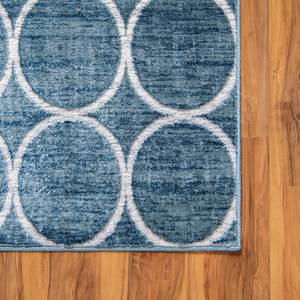 Tapis Titan Trellis II Polypropylène / Envers : - Bleu - 185 x 275 cm