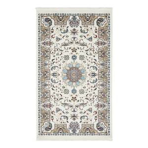 Tapis Almas I Polypropylène / Coton - Crème - 90 x 150 cm