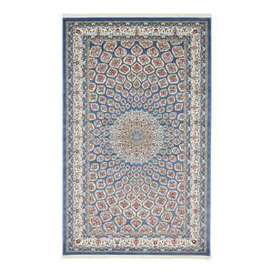 Tapis Almas III Polypropylène / Coton - Bleu - 150 x 245 cm