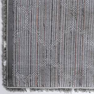 Kurzflorteppich Temara Shag V Polypropylene / Jute - Grau - 120 x 185 cm