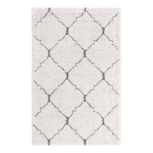 Kurzflorteppich Temara Shag IV Polypropylene / Jute - Creme - 120 x 185 cm