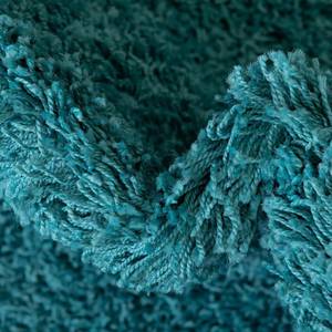 Hoogpolig vloerkleed Shaggy Shag I polypropeen - Turquoise - 185 x 275 cm