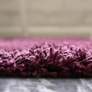 Tapis épais Shaggy Shag I Polypropylène - Aubergine - 185 x 275 cm