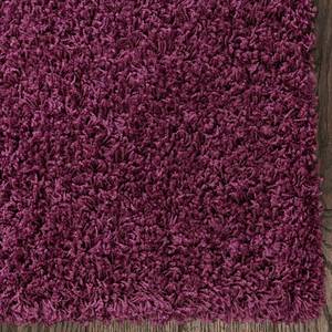 Tapis épais Shaggy Shag I Polypropylène - Aubergine - 185 x 275 cm