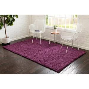 Hochflorteppich Shaggy Shag I Polypropylen - Aubergine - 185 x 275 cm